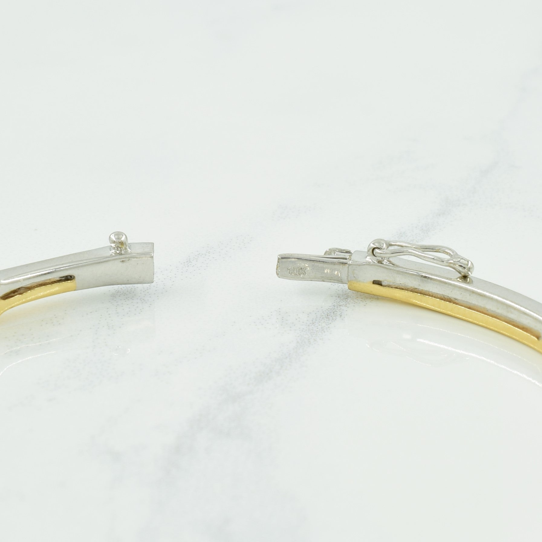 Two Tone Gold Diamond Bracelet | 0.30ctw | SZ 7" |