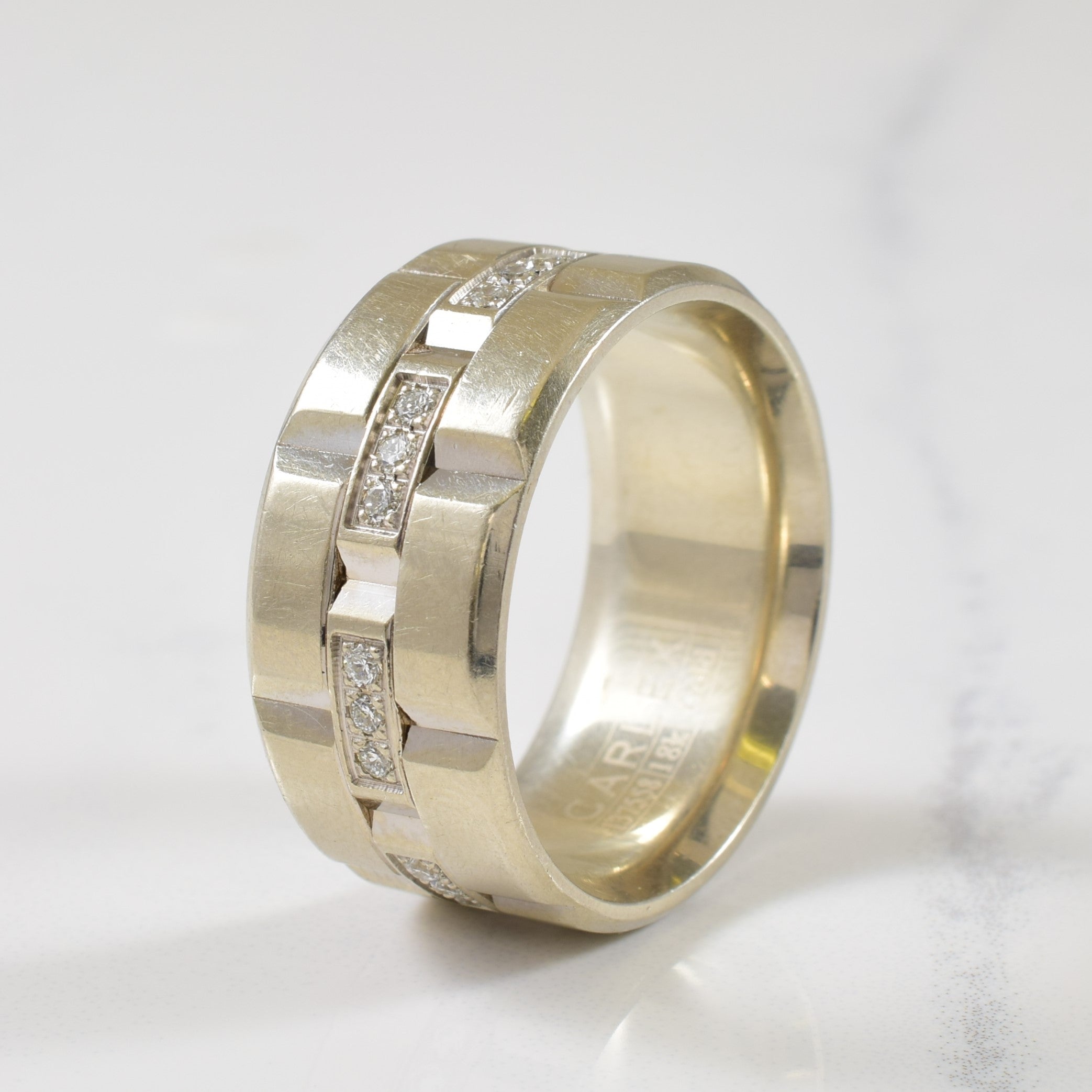 White Gold Diamond Band | 0.50ctw | SZ 11.75 |