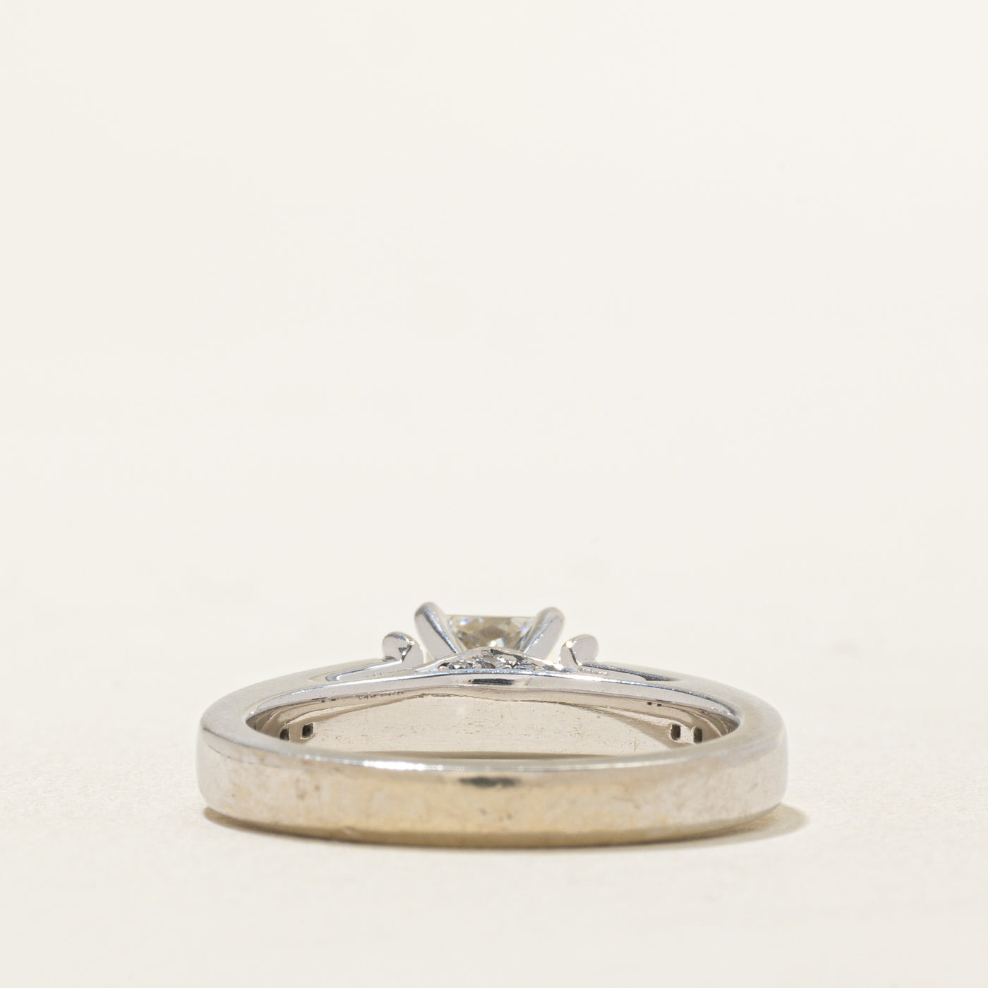 Princess Three Stone Engagement Ring GIA Certified | 1.24 ctw, SZ 6.75 |