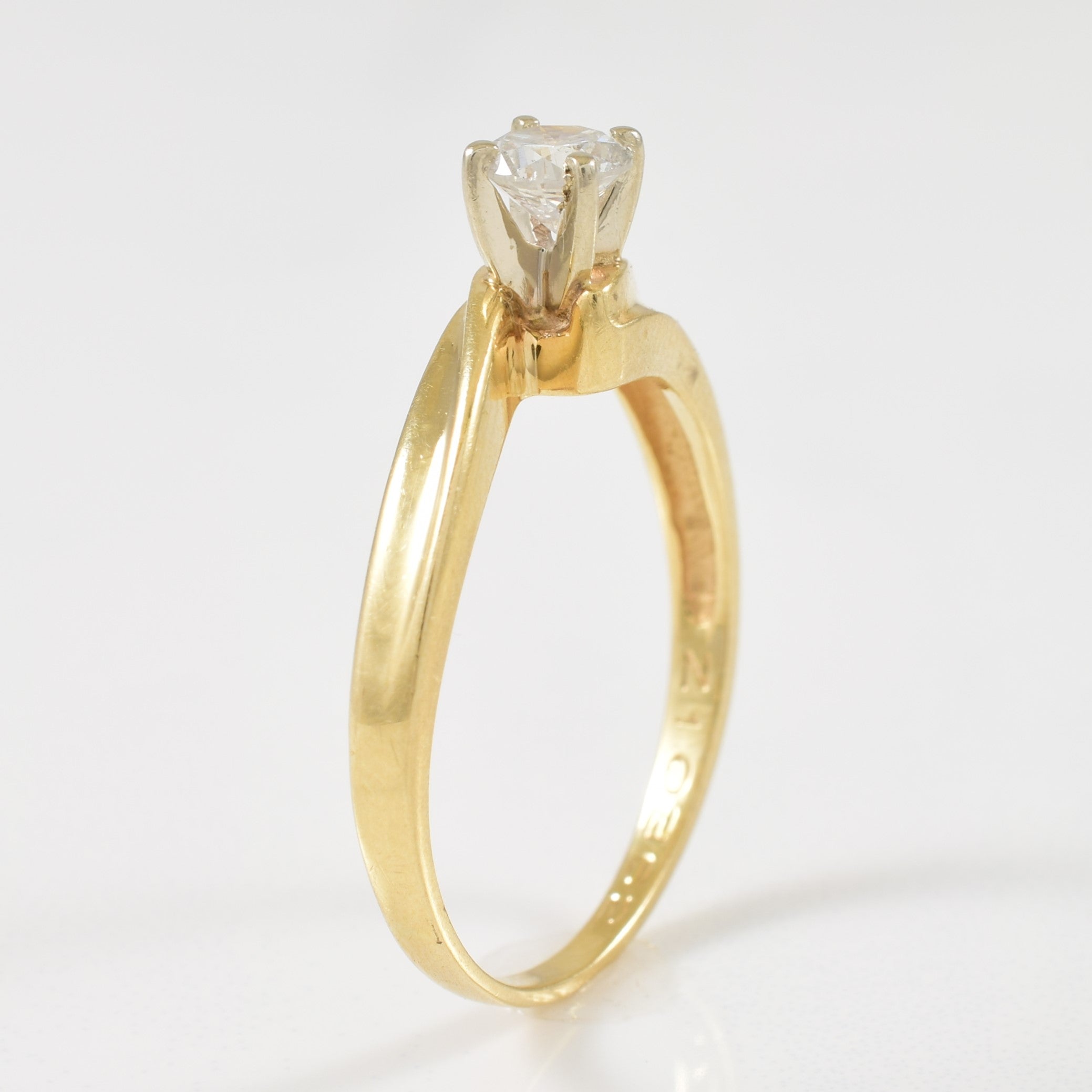 Diamond Bypass Ring | 0.32ct | SZ 7.5 |