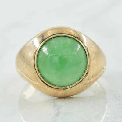 Jadeite Cocktail Ring | 5.00ct | SZ 6.75 |