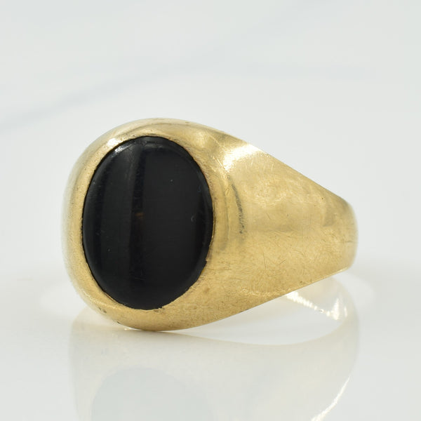 Black Onyx Ring | 2.40ct | SZ 9.75 |