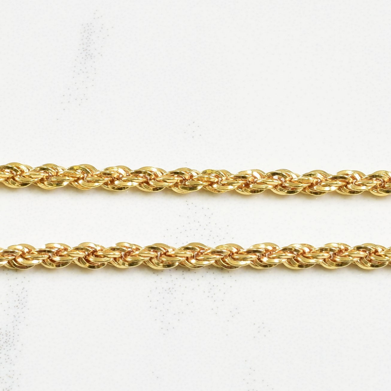 14k Yellow Gold Rope Chain | 23