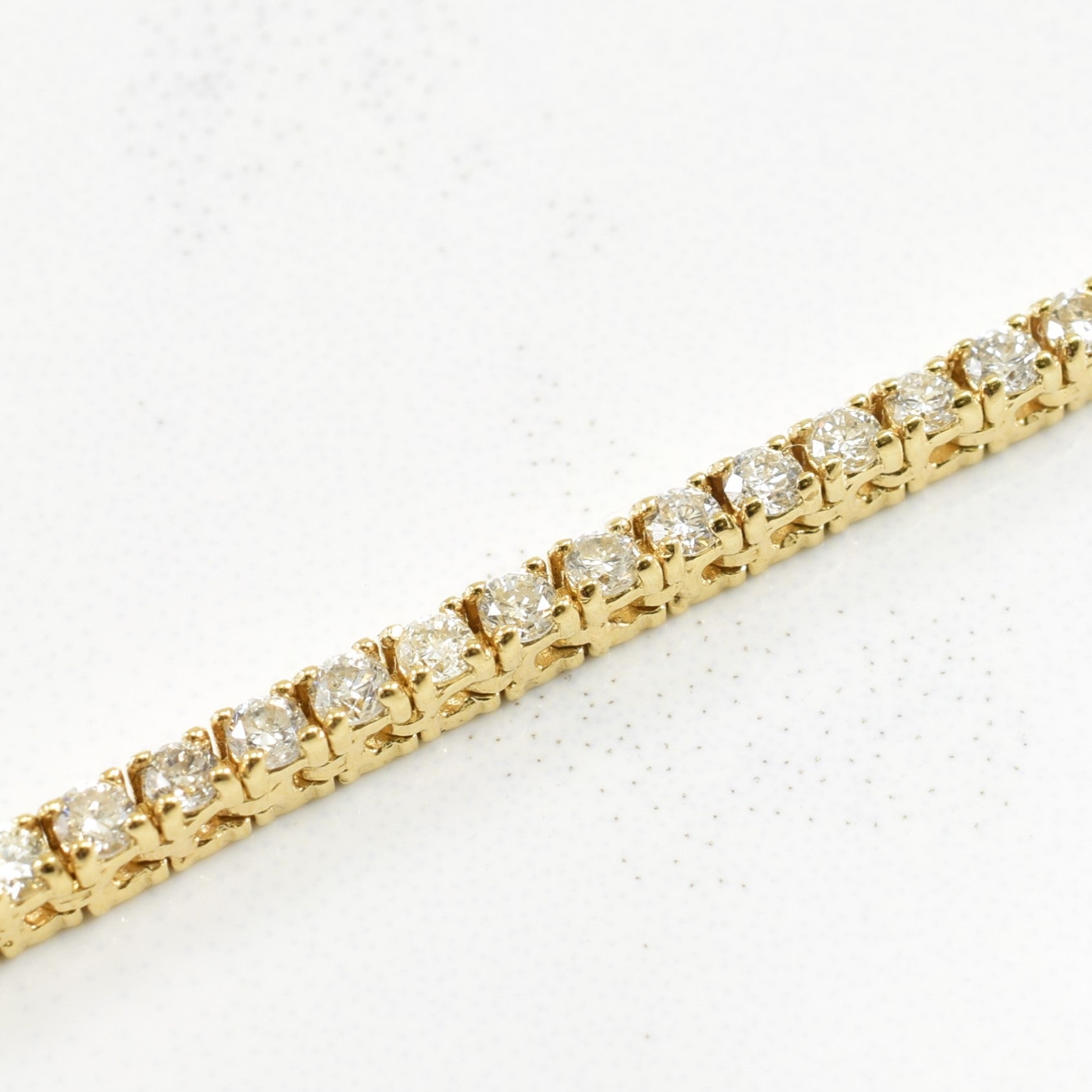Collier barrette de diamants | 5,00 ct | 18,25" | 