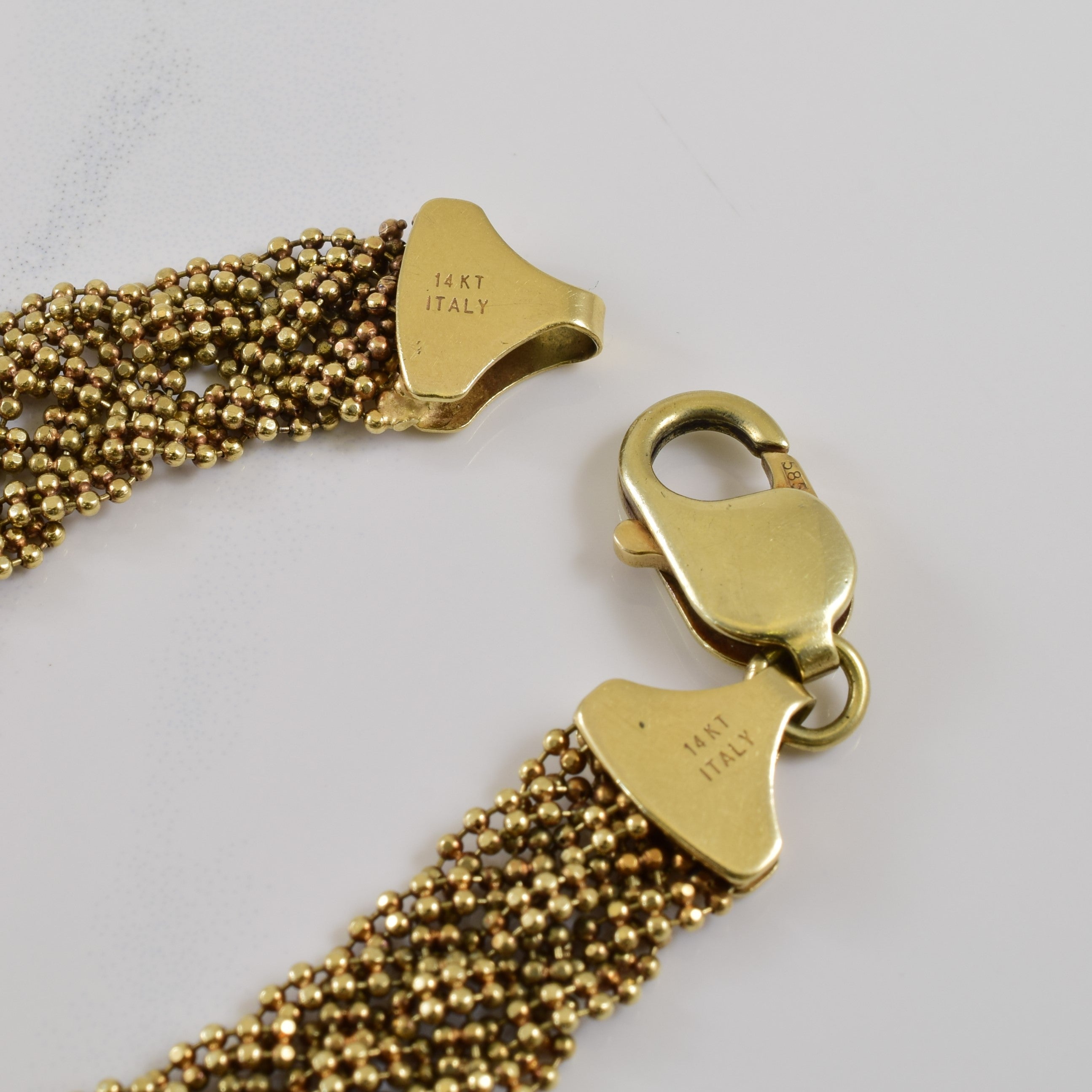 14k Yellow Gold Fancy Bracelet | 6.00" |