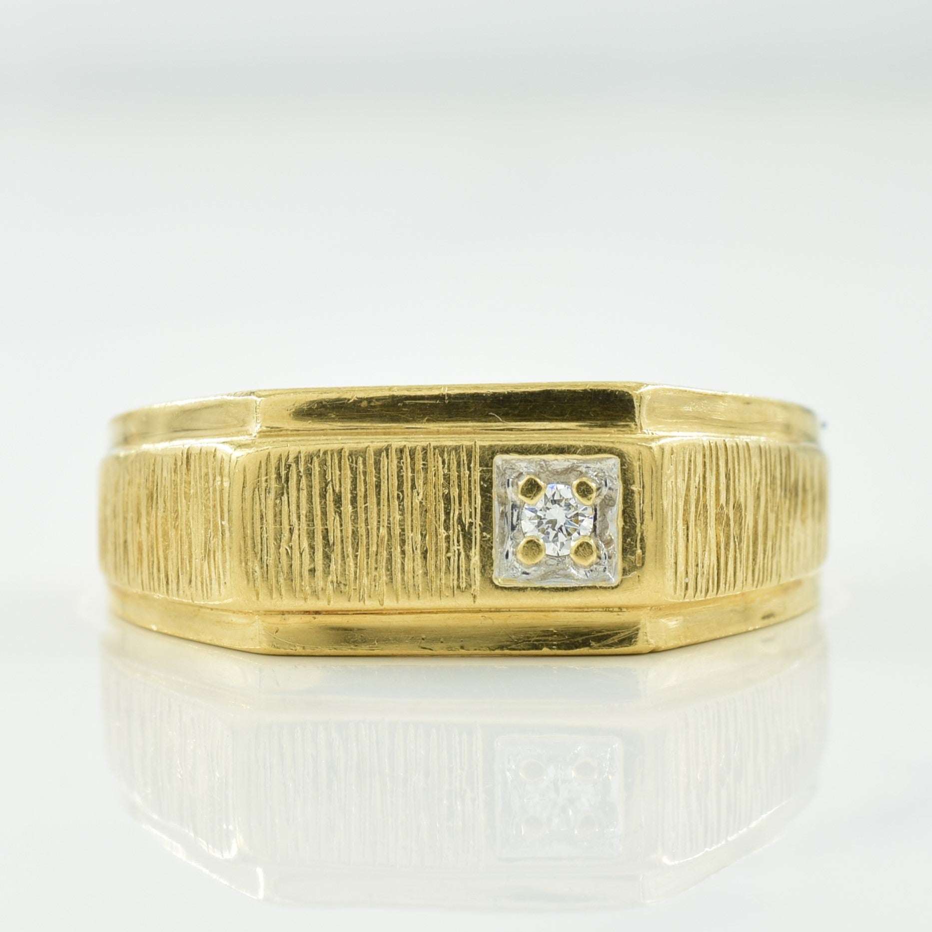 Solitaire Diamond Ring | 0.03ct | SZ 10.25 |
