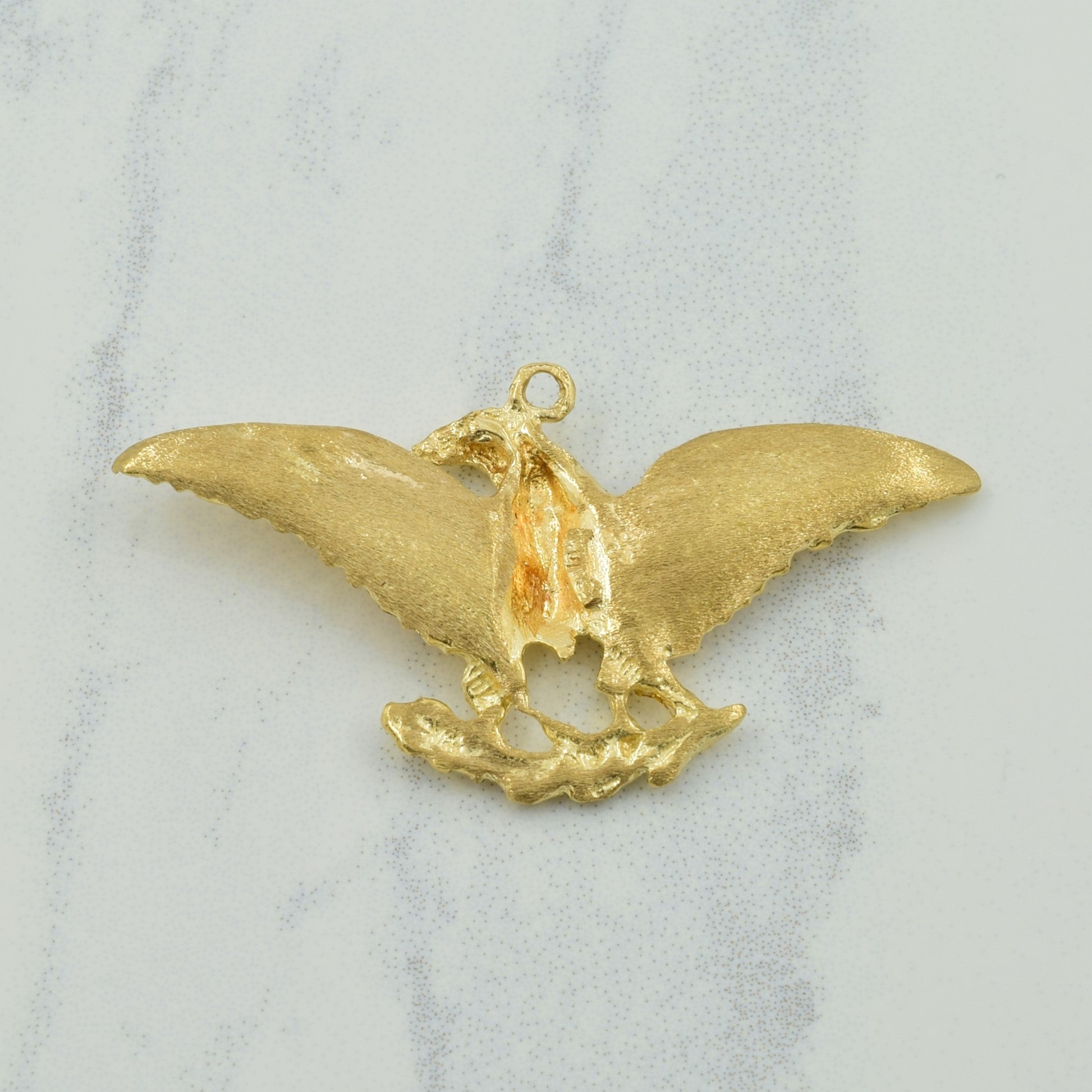 10k Yellow Gold Eagle Charm |