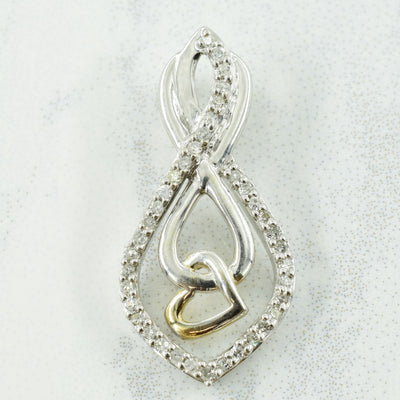 Diamond Infinity Pendant | 0.12ctw |