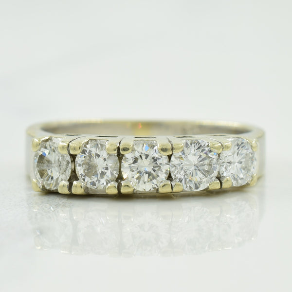 Five Stone Diamond Ring | 0.75ctw | SZ 6.75 |