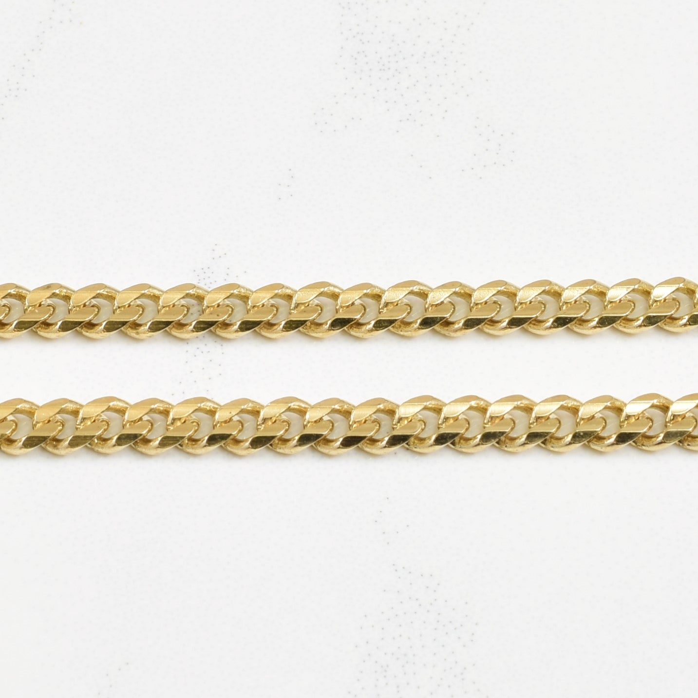 10k Yellow Gold Cuban Link Chain | 21" |