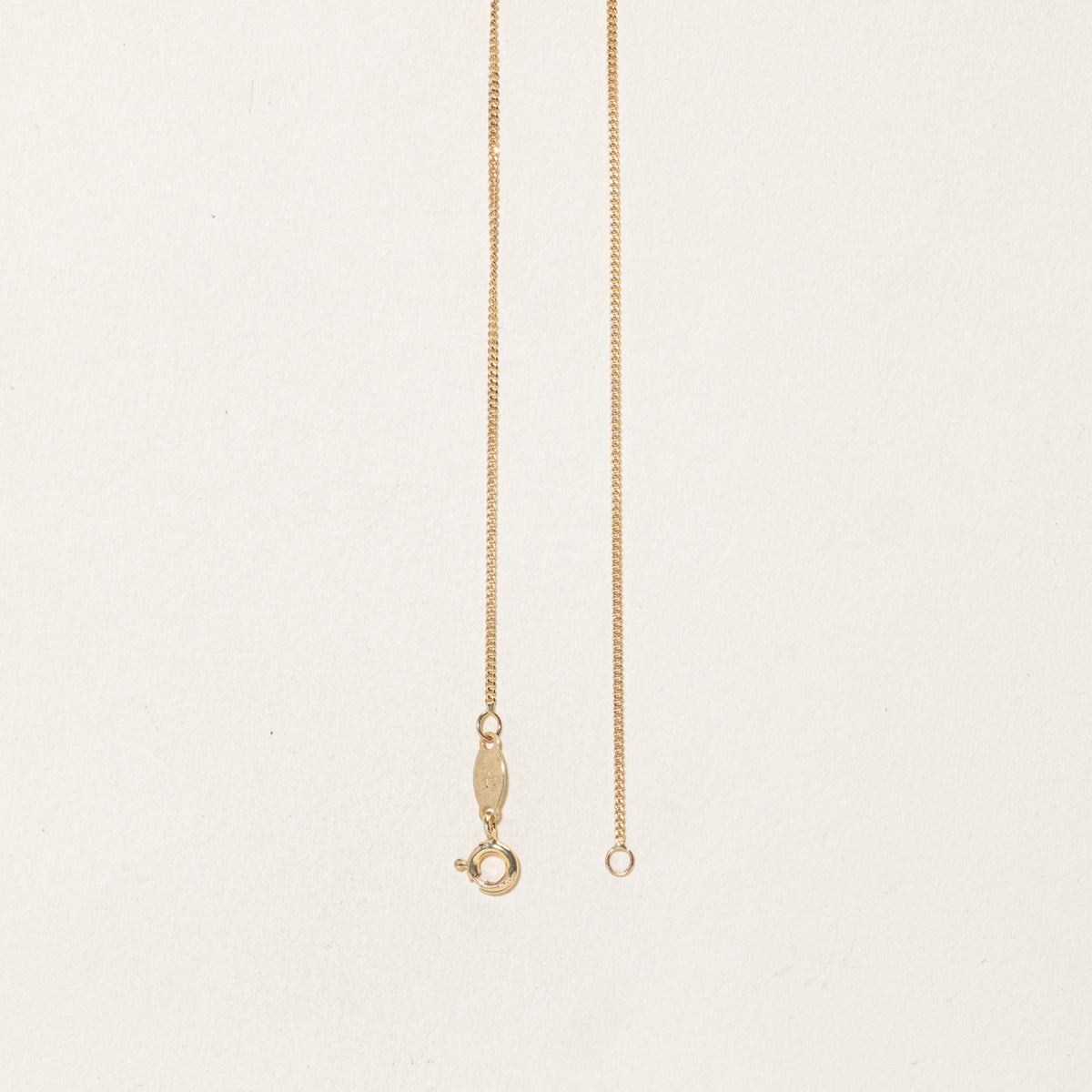 10k Diamond Crescent Moon Pendant Necklace | 18"