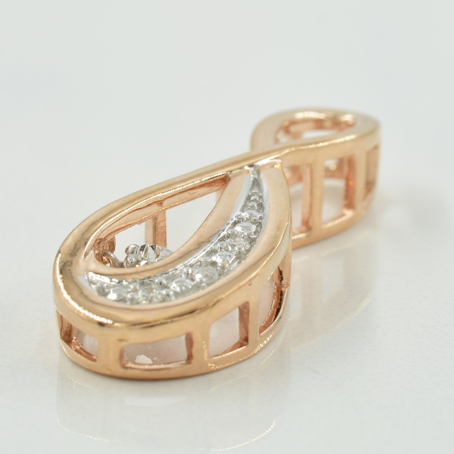 Pendentif Infini en Diamants | 0,05 ct | 