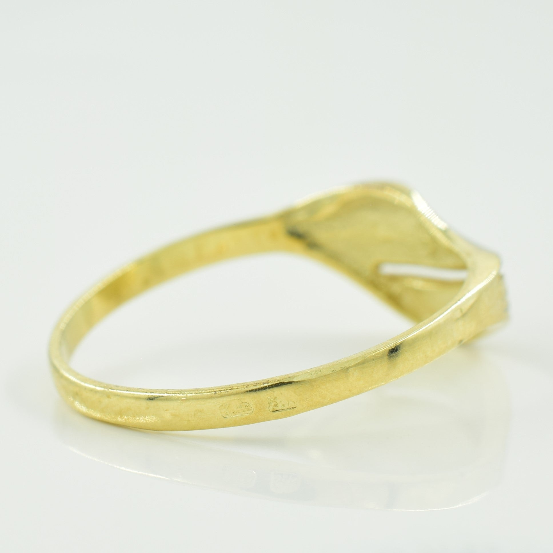 14k Yellow Gold Bypass Ring | SZ 7.75 |