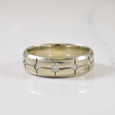 Five Stone Diamond Ring | 0.15ctw | SZ 10.5 |