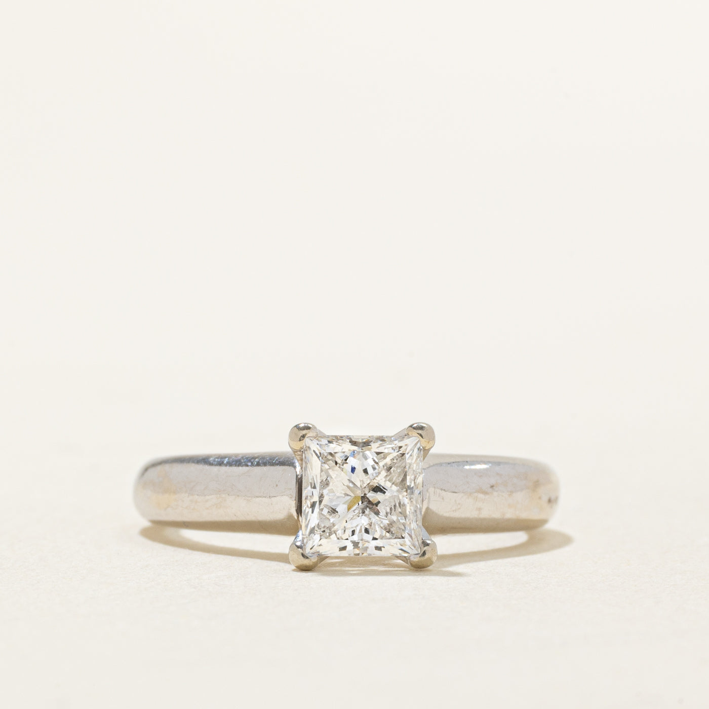 Solitaire Princess Diamond Engagement Ring | 1.05 ct, SZ 6.25 |