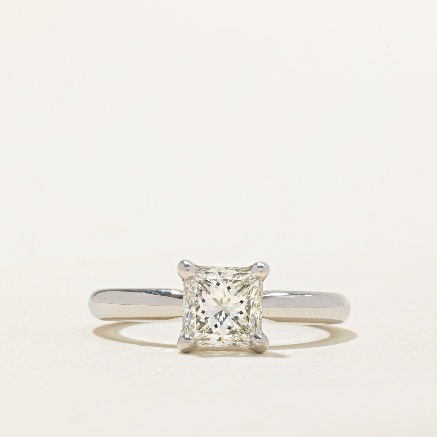 Princess Solitaire Diamond Engagement Ring | 1.10 ct, SZ 5.5 |