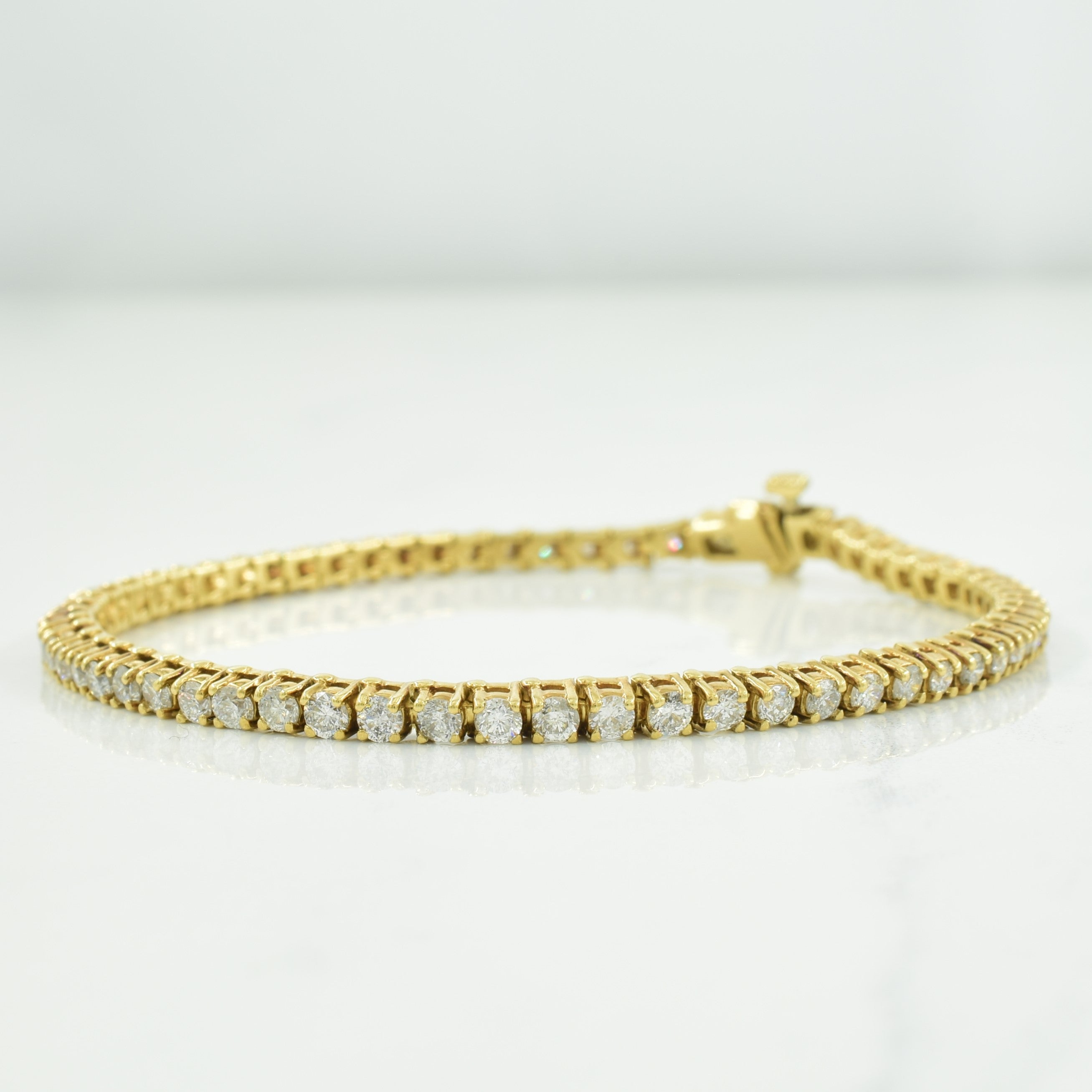Diamond Tennis Bracelet | 3.50ctw | 7.25" |