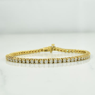 Diamond Tennis Bracelet | 3.50ctw | 7.25