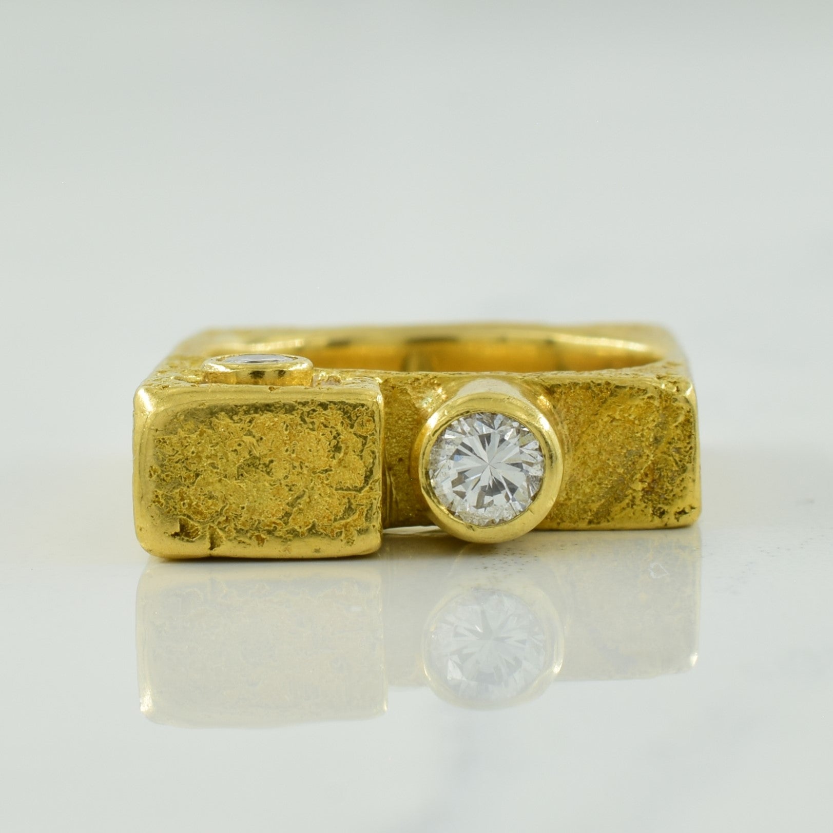 Square Diamond Ring | 0.31ctw | SZ 5 |