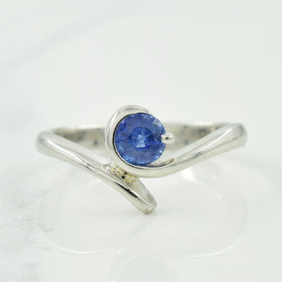 Blue Sapphire Bypass Ring | 0.57ct | SZ 7.25 |