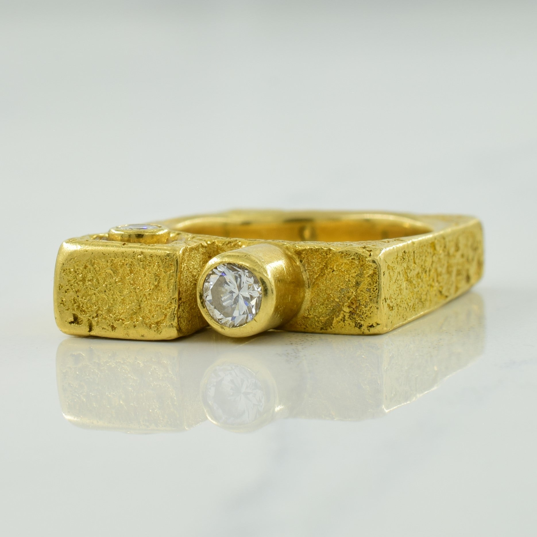 Square Diamond Ring | 0.31ctw | SZ 5 |