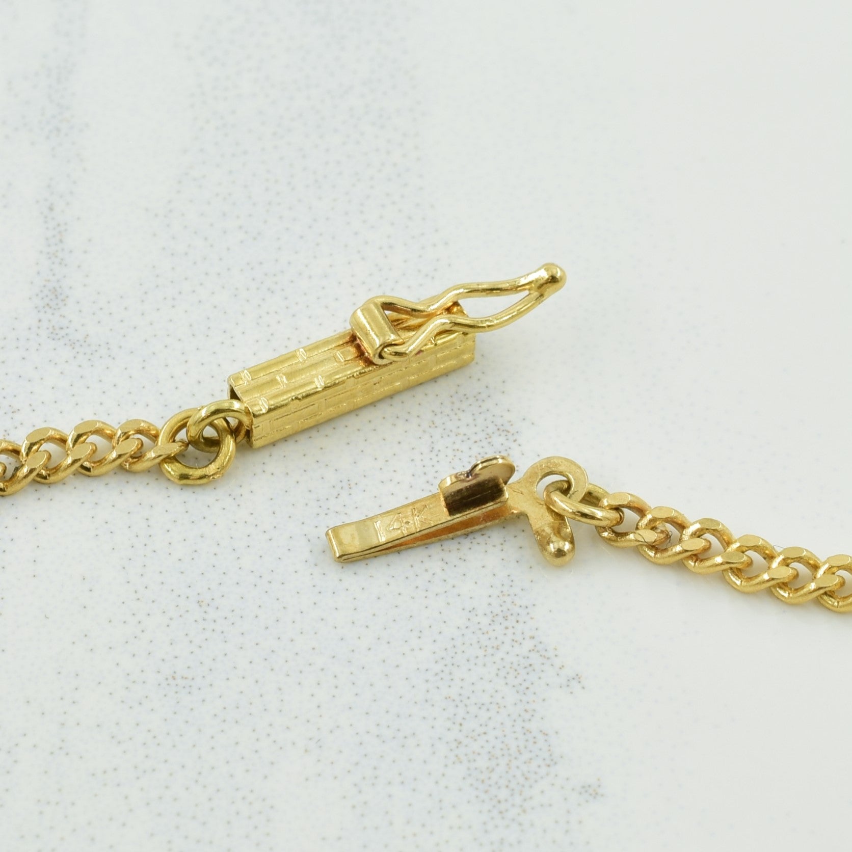 14k Yellow Gold Diamond Bracelet | 0.09ctw | 7