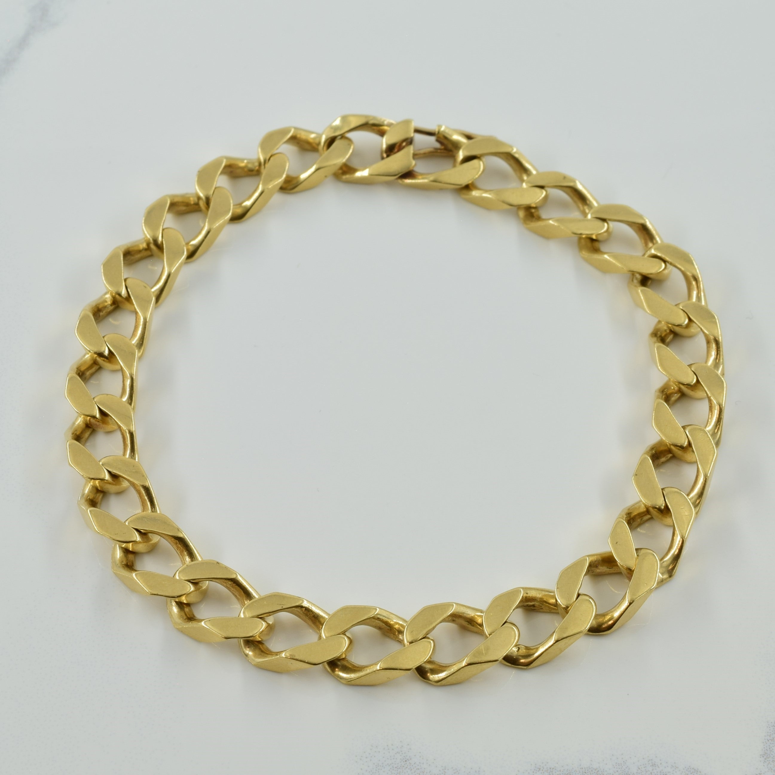 10k Yellow Gold Cuban Link Bracelet | 9" |