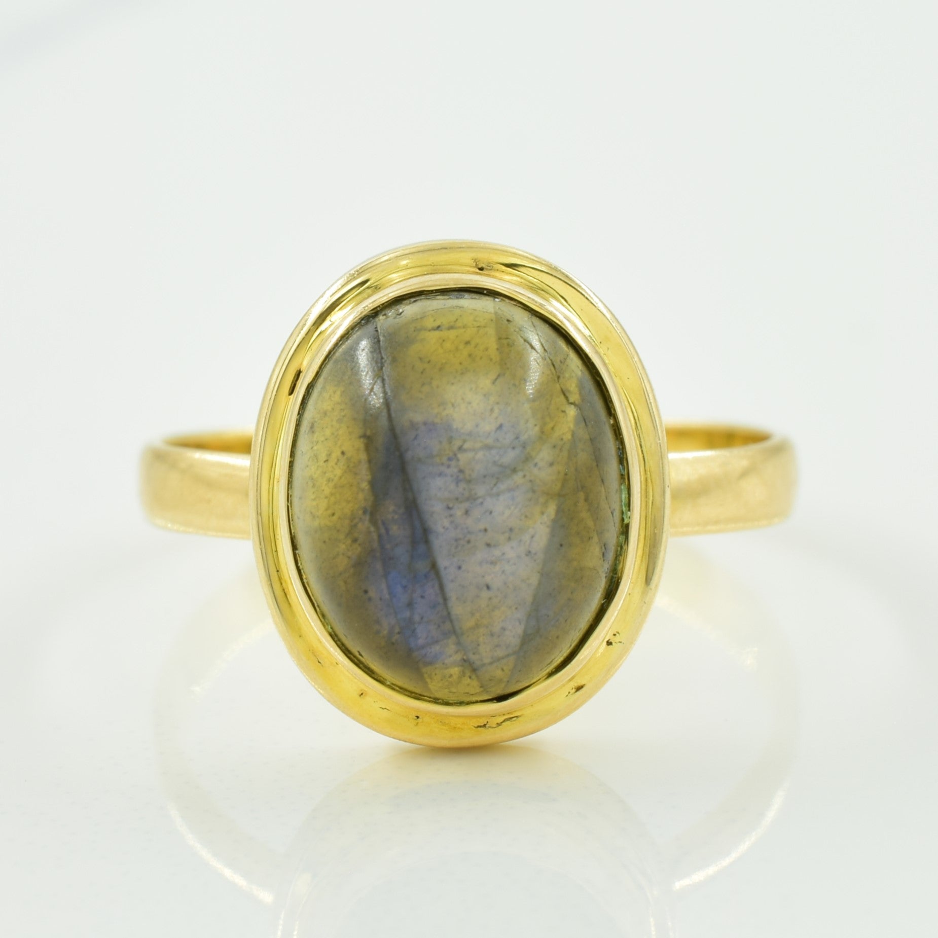 Labradorite Cocktail Ring | 5.00ct | SZ 8 |