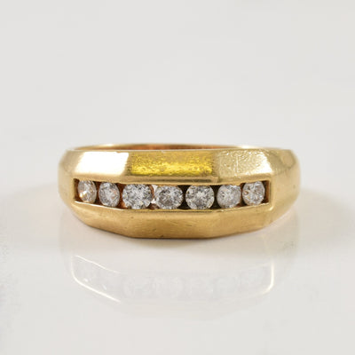 Channel Set Diamond Ring | 0.38ctw | SZ 10.25 |