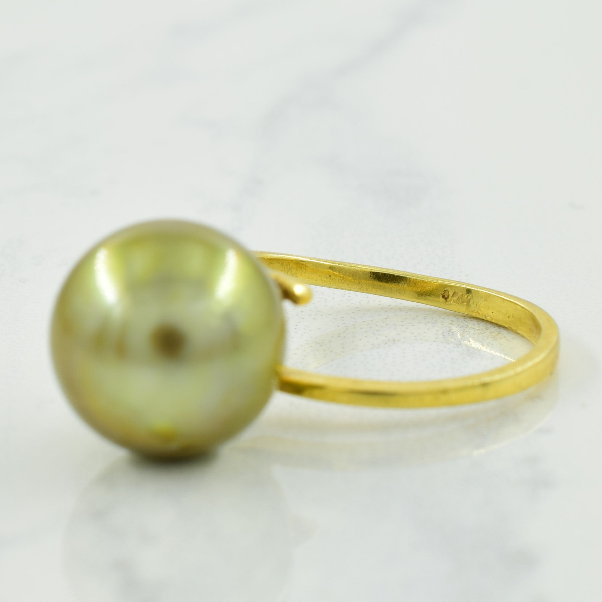 Tahitian Pearl Cocktail Ring | 11.00ct | SZ 5.5 |
