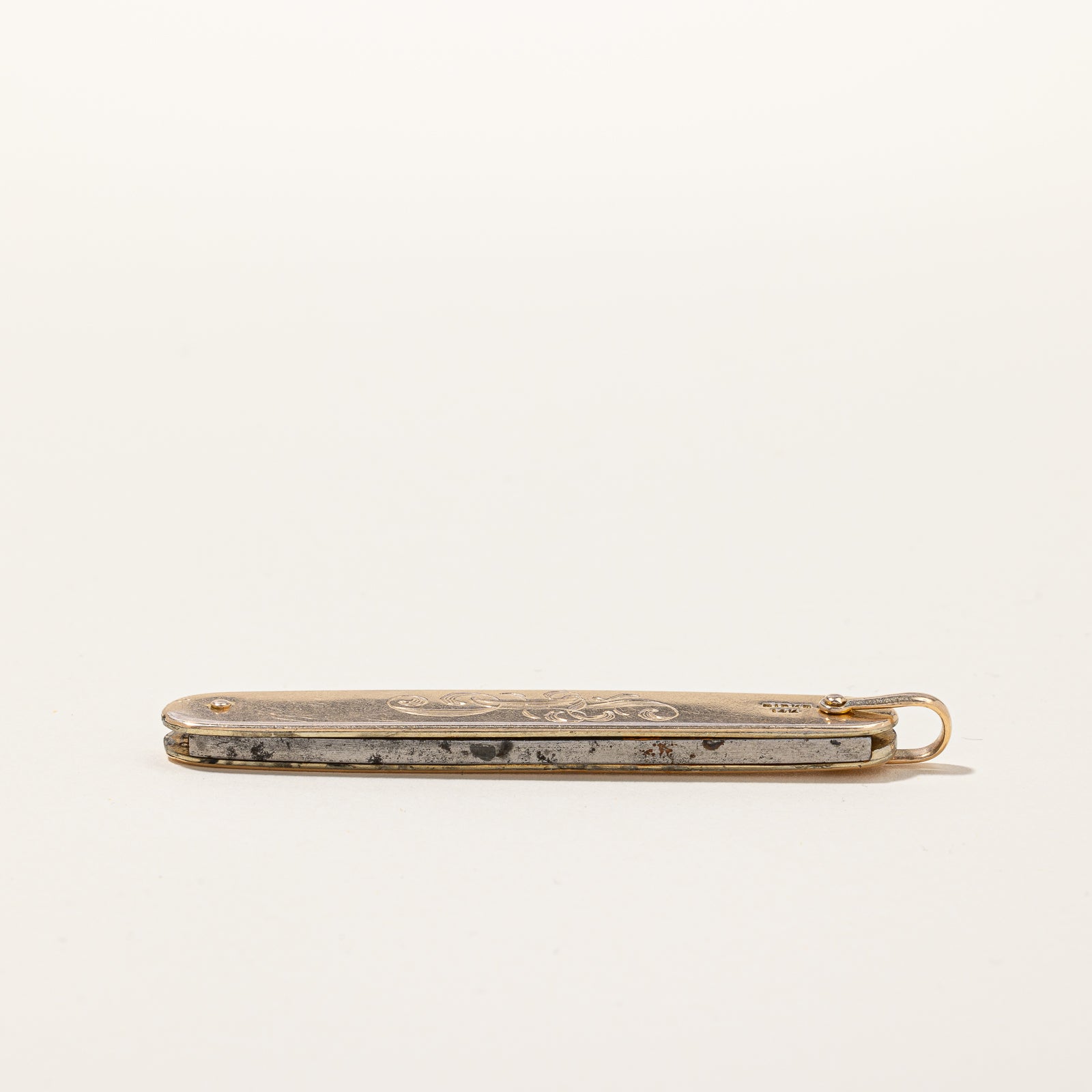 'Birks' Gold Pocket Knife |