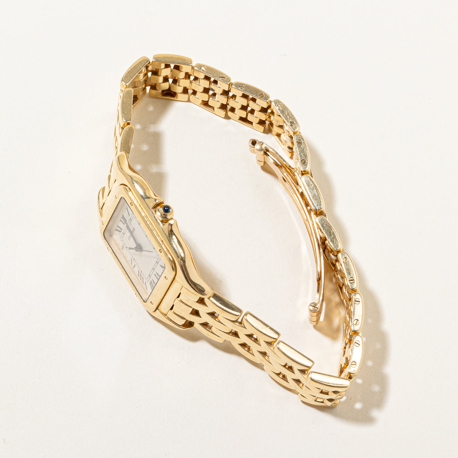 'Cartier' Panthère de Cartier Watch Medium Model | 18k Yellow Gold |