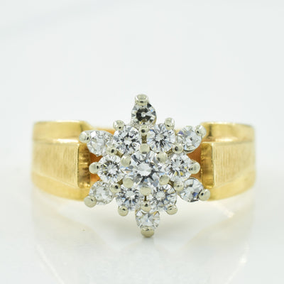 Cluster Diamond Ring | 0.50ctw | SZ 5.5 |