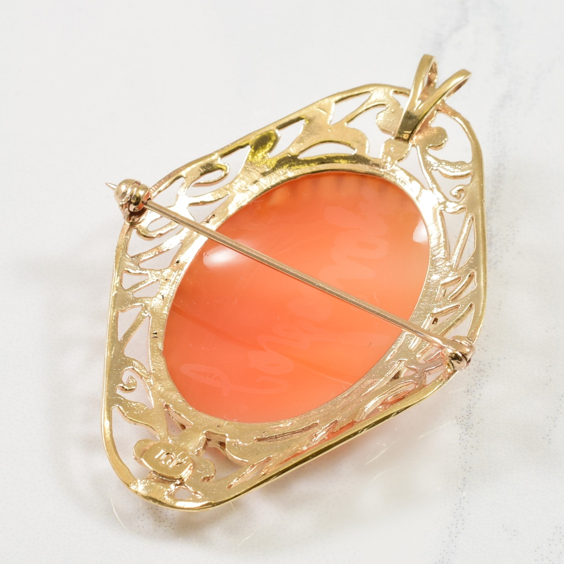 Cameo Shell Brooch | 13.50ct |