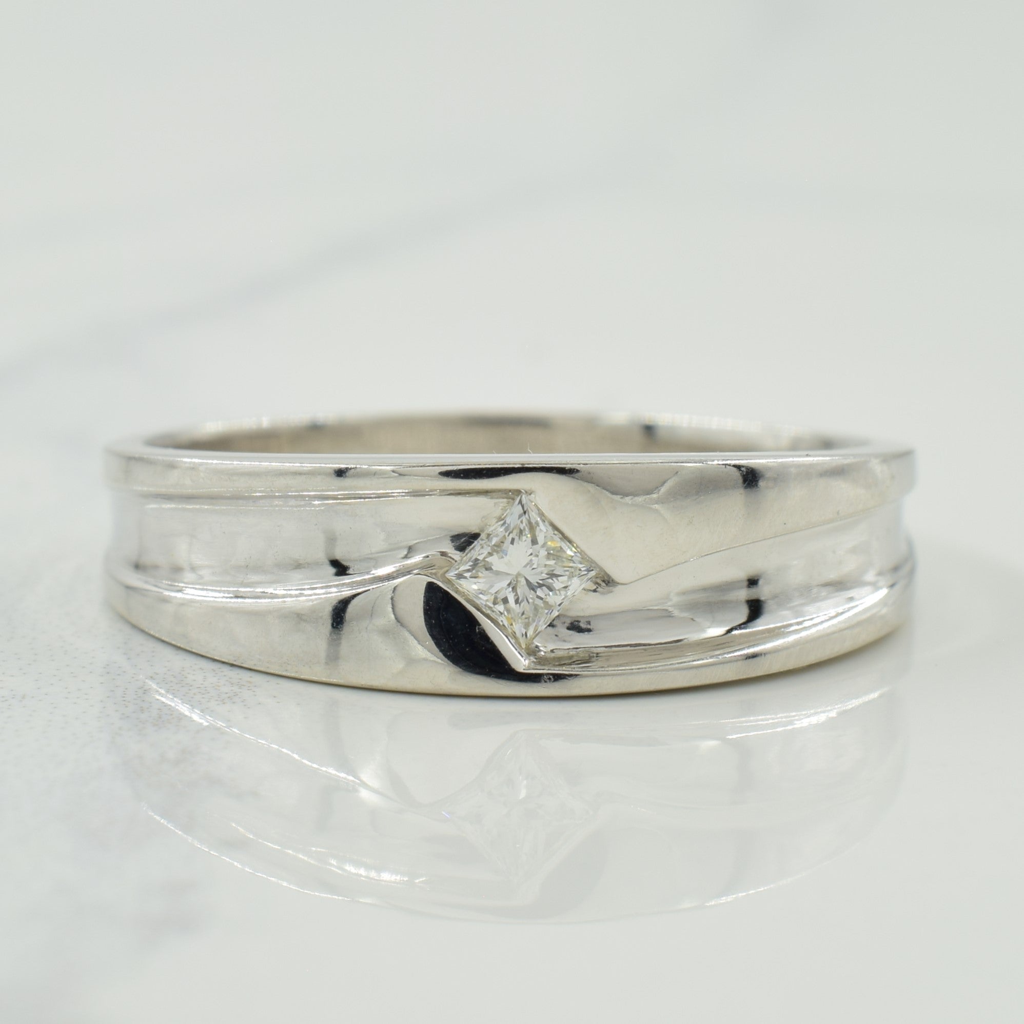 Solitaire Diamond Ring | 0.15ct | SZ 12 |