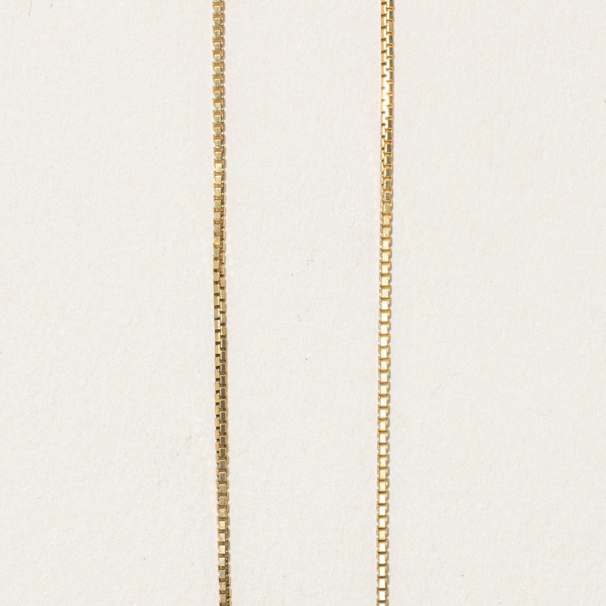 14k Flush Set Diamond Plain Teardrop Pendant Necklace | 17.5"