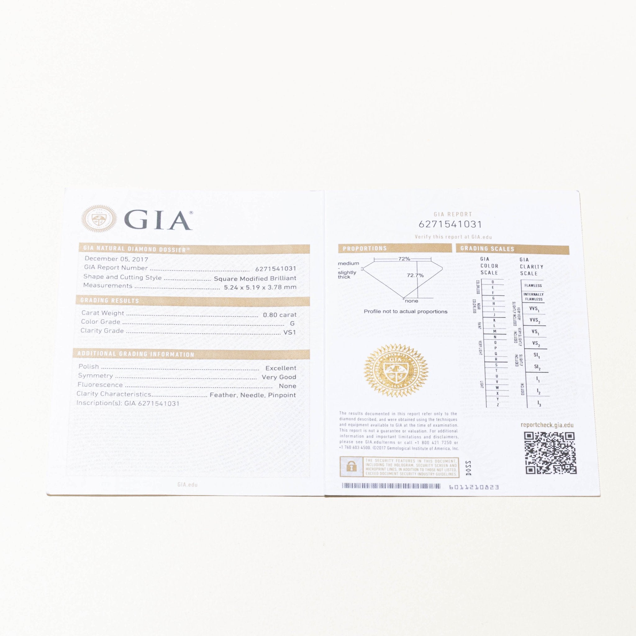 19k GIA Princess Cut Diamond Abstract & Geometric Cocktail Ring | 0.80ct VS1 G, 0.60ctw | SZ 5.5