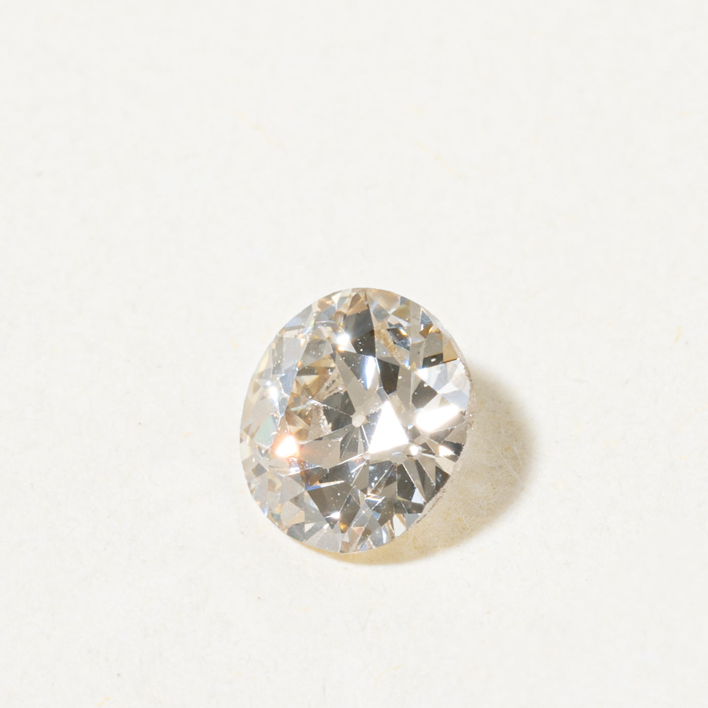 Diamant brut taille ancienne européenne certifié GIA | 0,74 ct SI1 Brun |