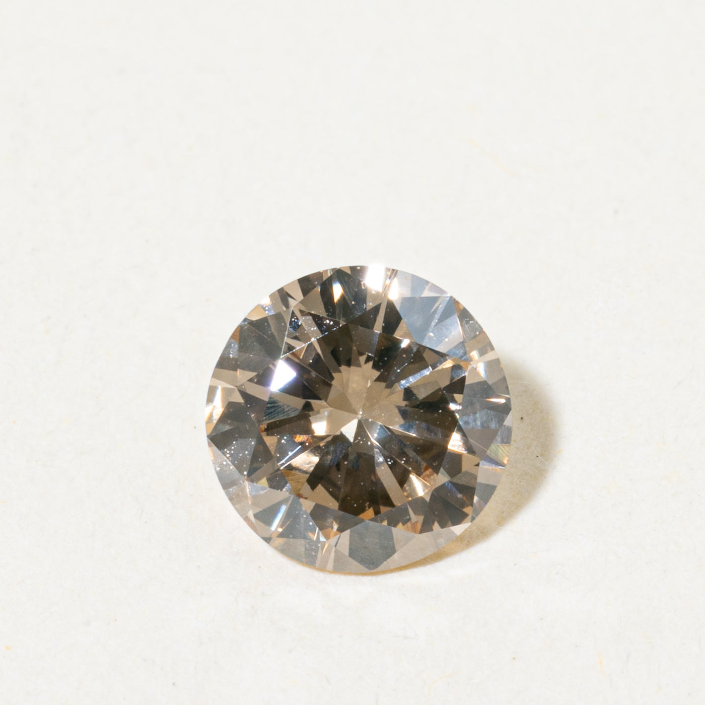 GIA Round Brilliant Cut Loose Diamond | 1.04ct VS1 Fancy Yellowish Brown |