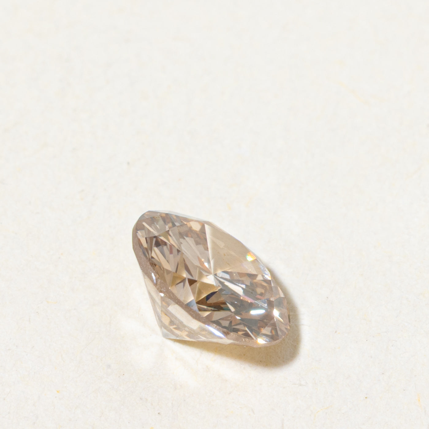 GIA Round Brilliant Cut Loose Diamond | 1.04ct VS1 Fancy Yellowish Brown |