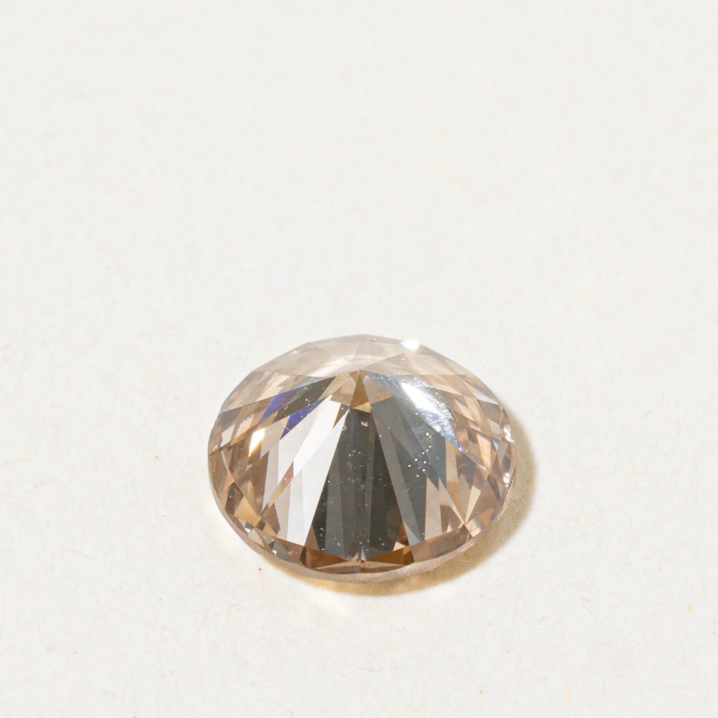 GIA Round Brilliant Cut Loose Diamond | 1.04ct VS1 Fancy Yellowish Brown |