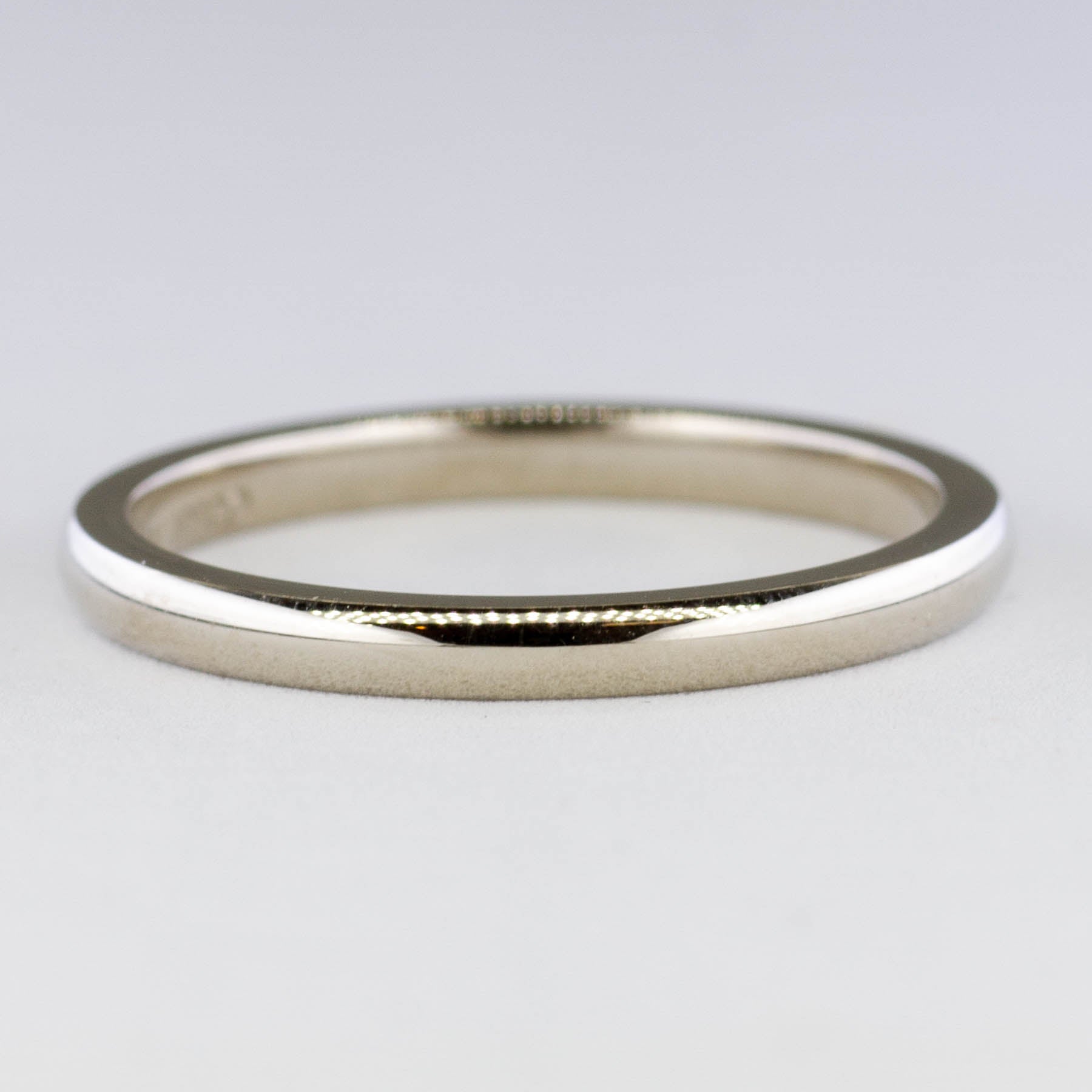 '100 Ways' 14k White Gold Dainty Band | 2mm - 100 Ways