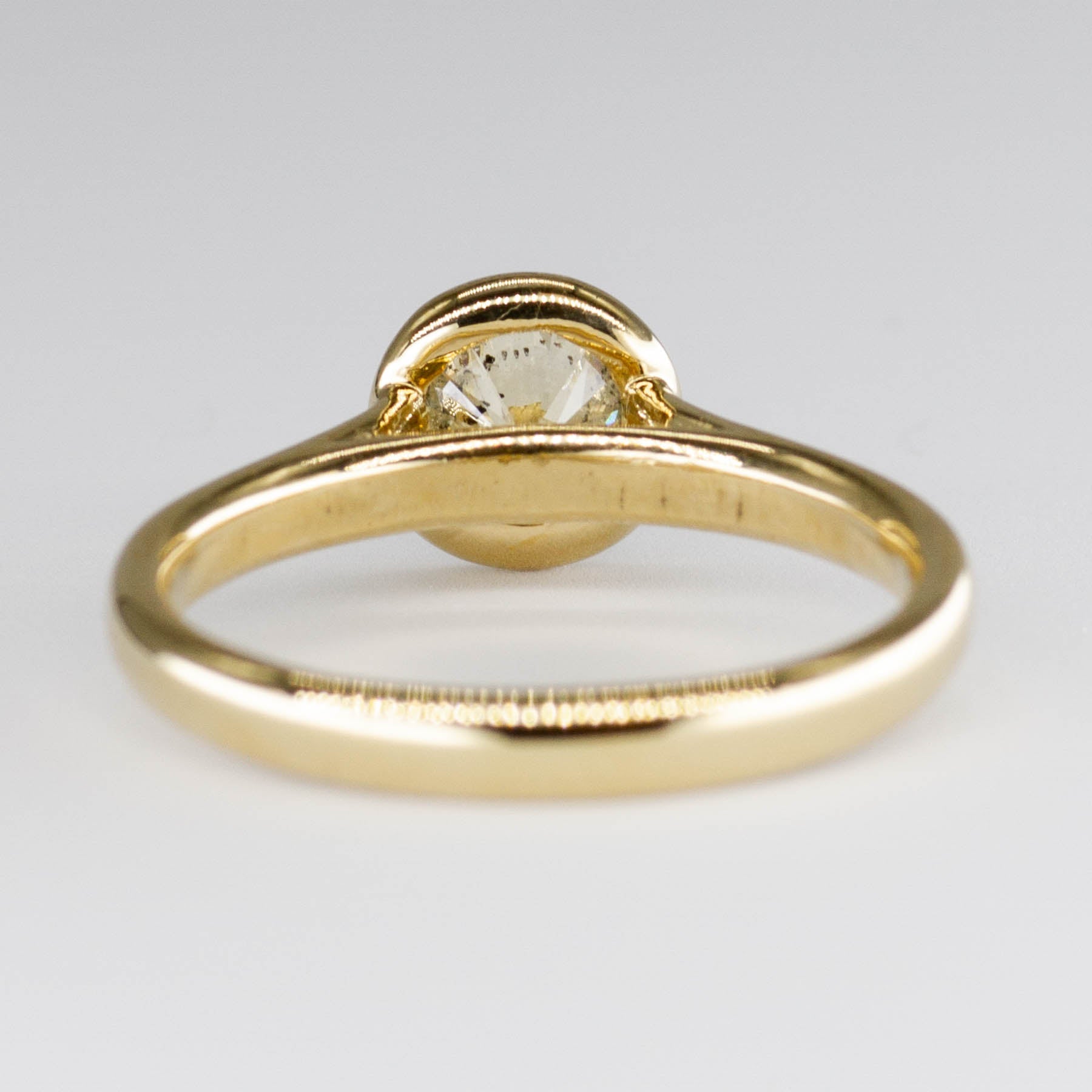 '100 Ways' 14k Yellow Gold Bezel Set Solitaire Ring | 1.01ct | SZ 6.75 - 100 Ways