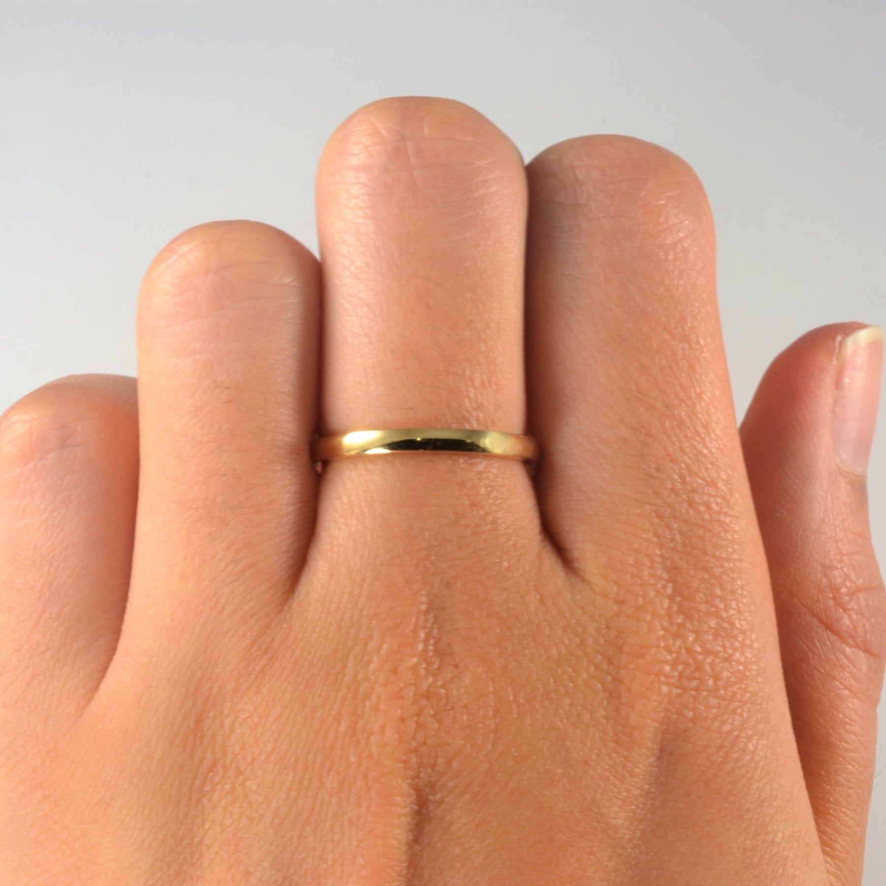 '100 Ways' 18K Yellow Gold Band | 2mm - 100 Ways