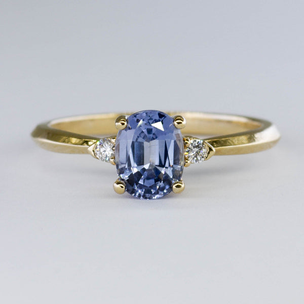 '100 Ways' Accented Oval Ceylon Sapphire Ring | 1.37ct | SZ 6.75 |