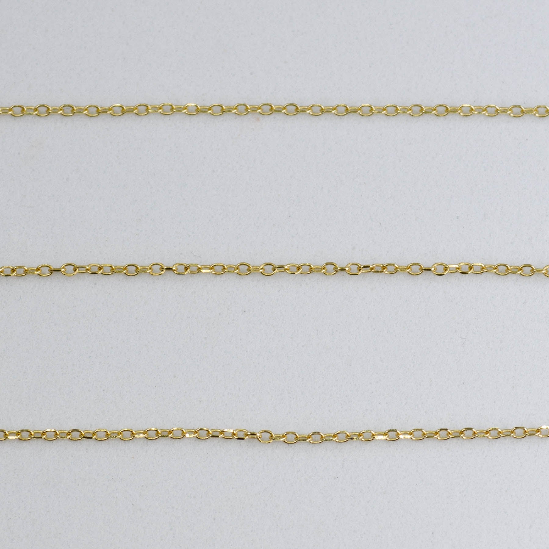 '100 Ways' Adjustable Yellow Gold Chain | - 100 Ways