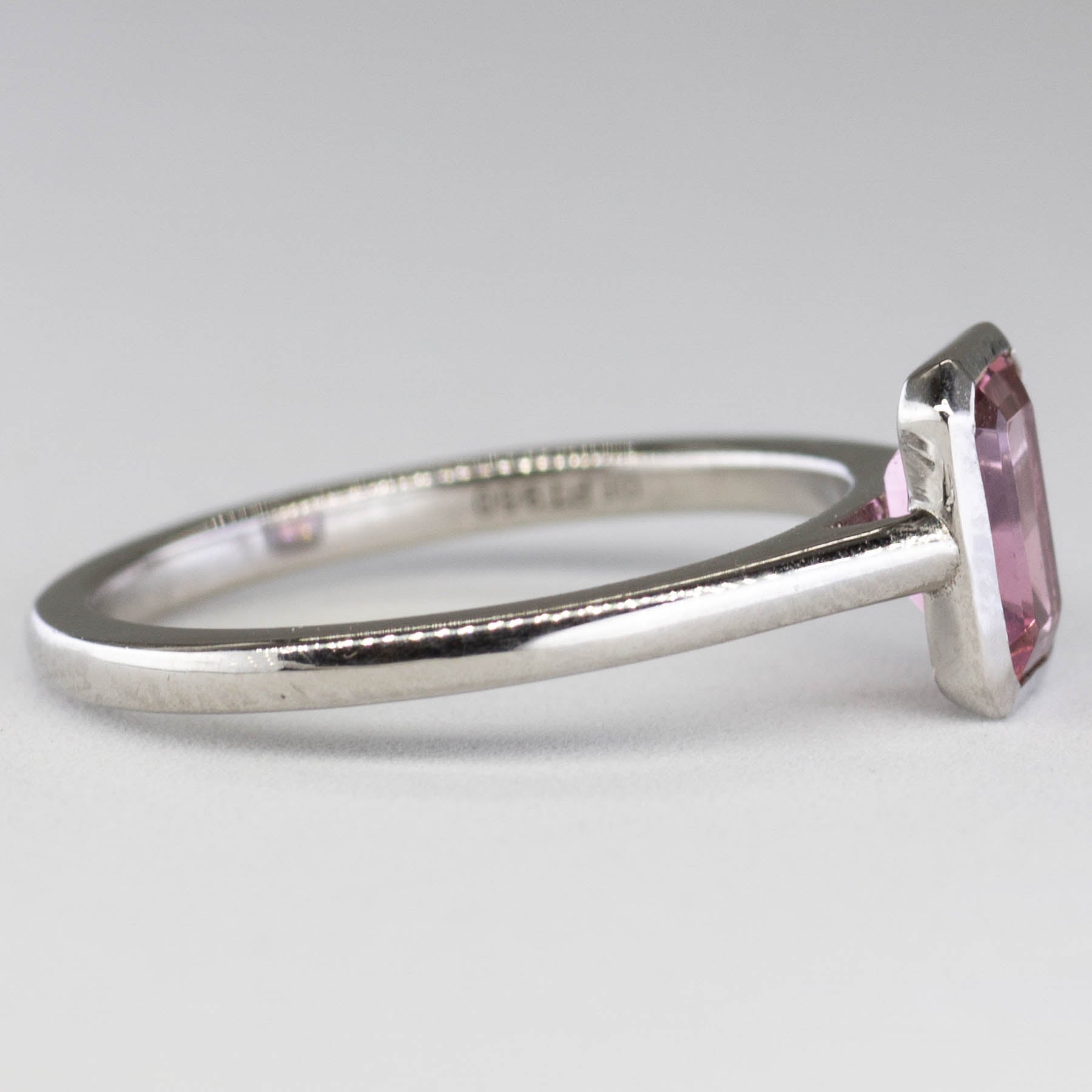 '100 Ways' Bezel Set Pink Tourmaline Ring | 1.10ct | SZ 6.5 | - 100 Ways