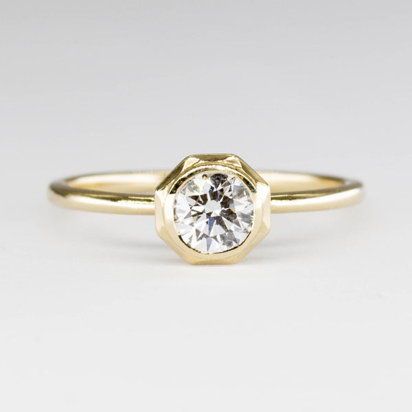 '100 Ways' Bezel Set Solitaire Diamond Ring | 0.51ct | SZ 7 |