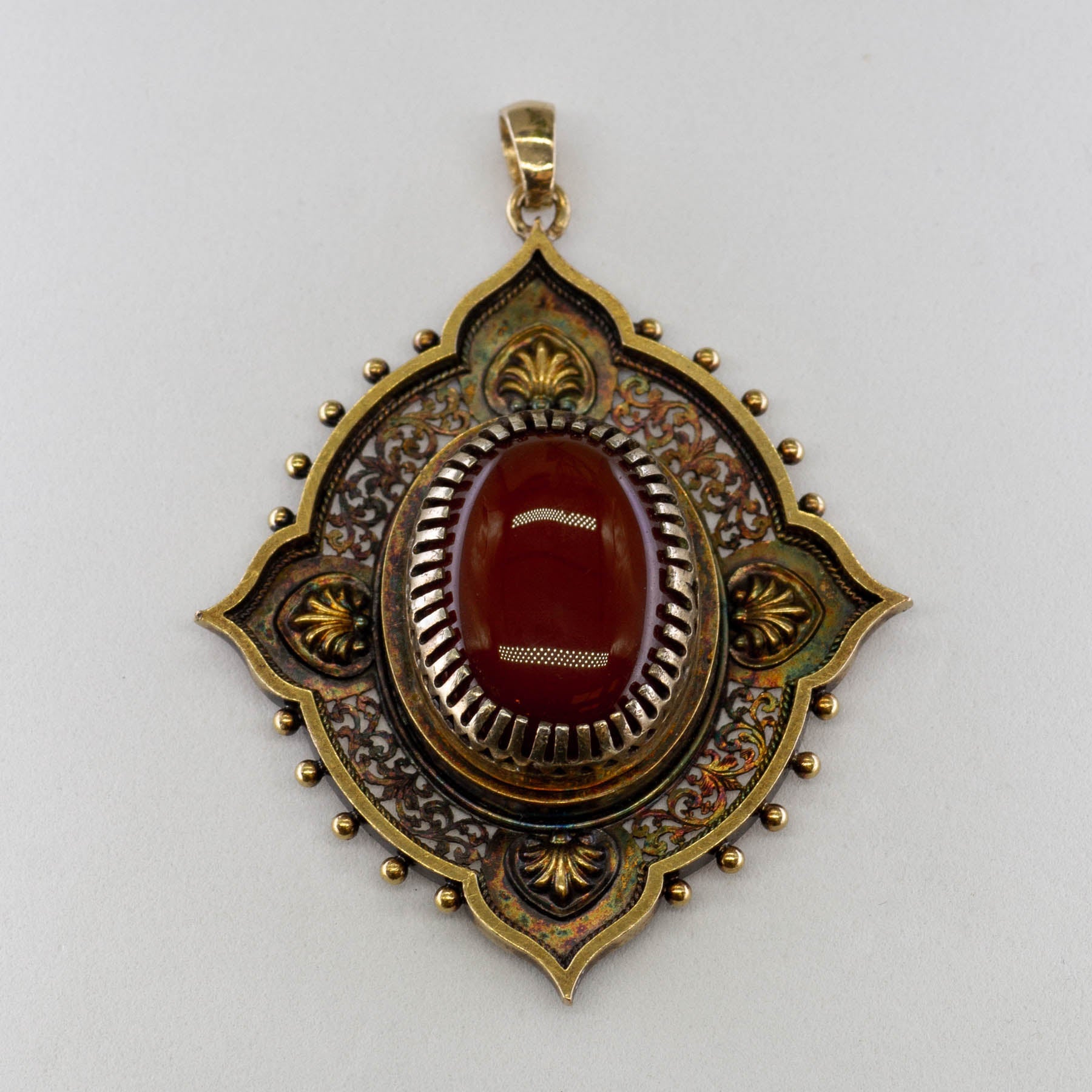 '100 Ways' Carnelian Cabochon Pendant | 11.25ct | - 100 Ways