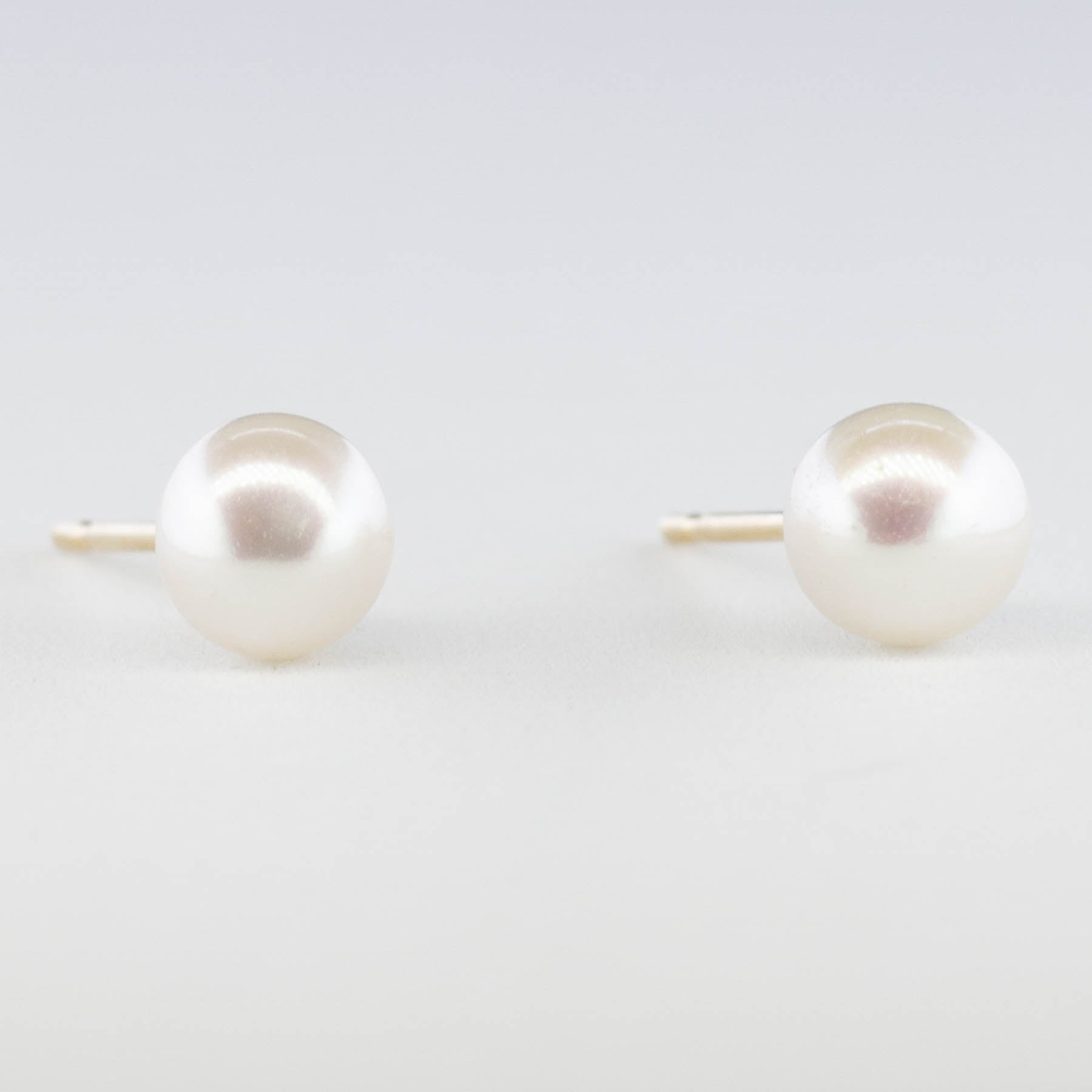 '100 Ways' Classic Pearl Stud Earrings | - 100 Ways